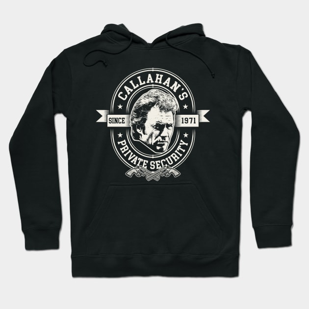 Callahan's Private Security Hoodie by Alema Art